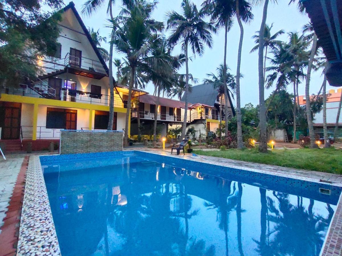 Pv Cottages - Serenity Beach Pondicherry Exterior photo